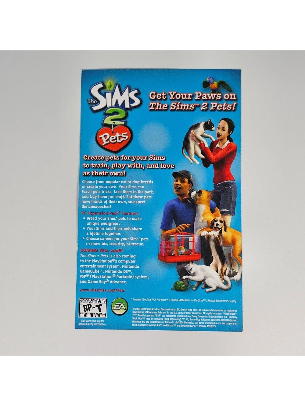 The Sims 2 Glamour Life Stuff PC CD-ROM Expansion Pack EA Games 2006 Manual